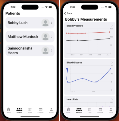 Mobile Cardiovascular Health Analytics App
